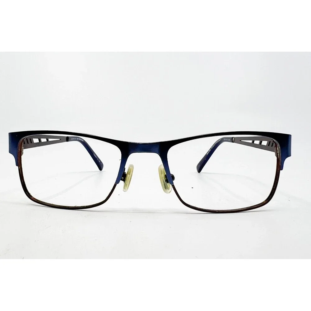 B.U.M. Equipment Eyeglasses Navy Brown Supercilious 50-18-135